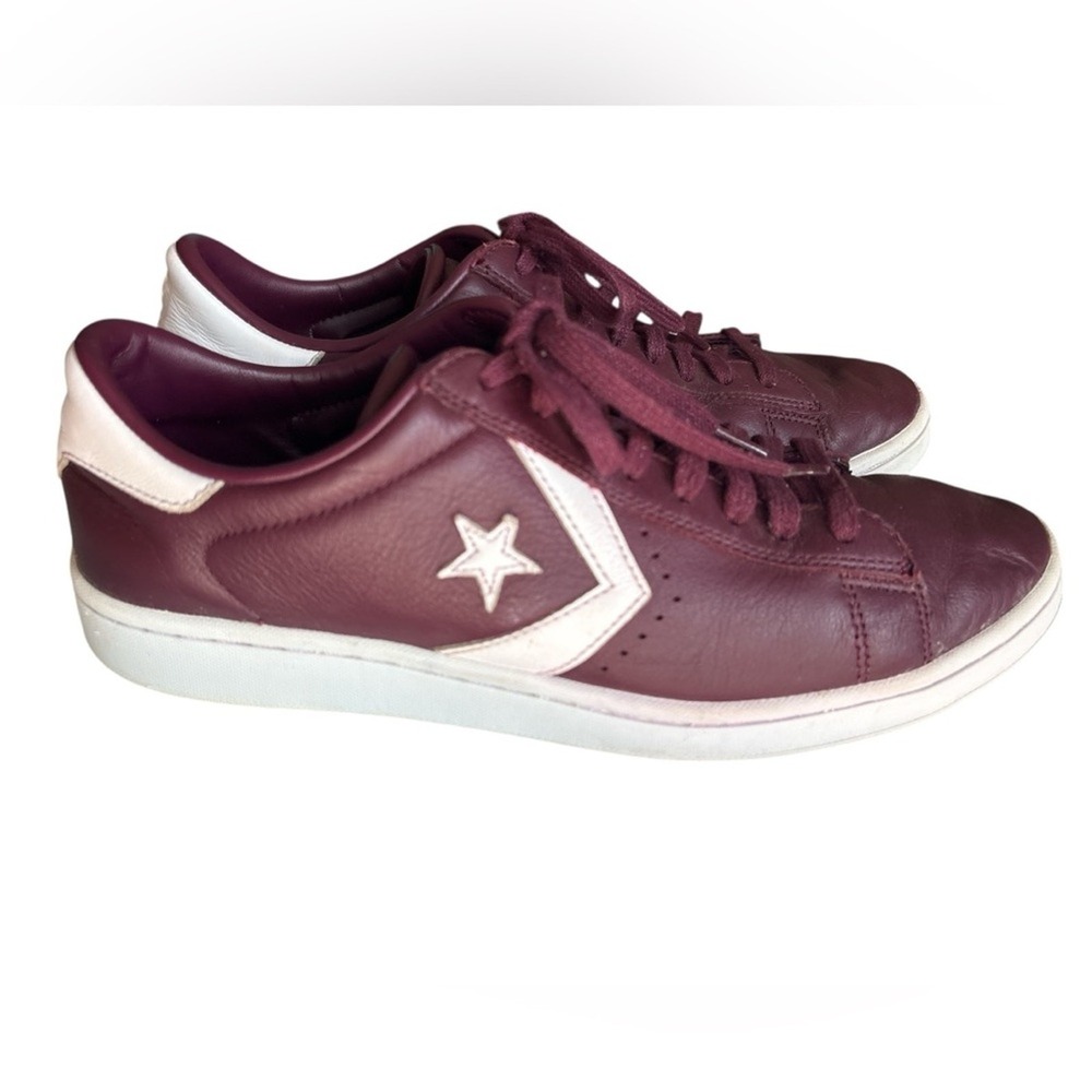 Womens Converse Fastbreak Pro Leather & Nubuck Sneakers, Oxblood/Burgundy, Sz 10